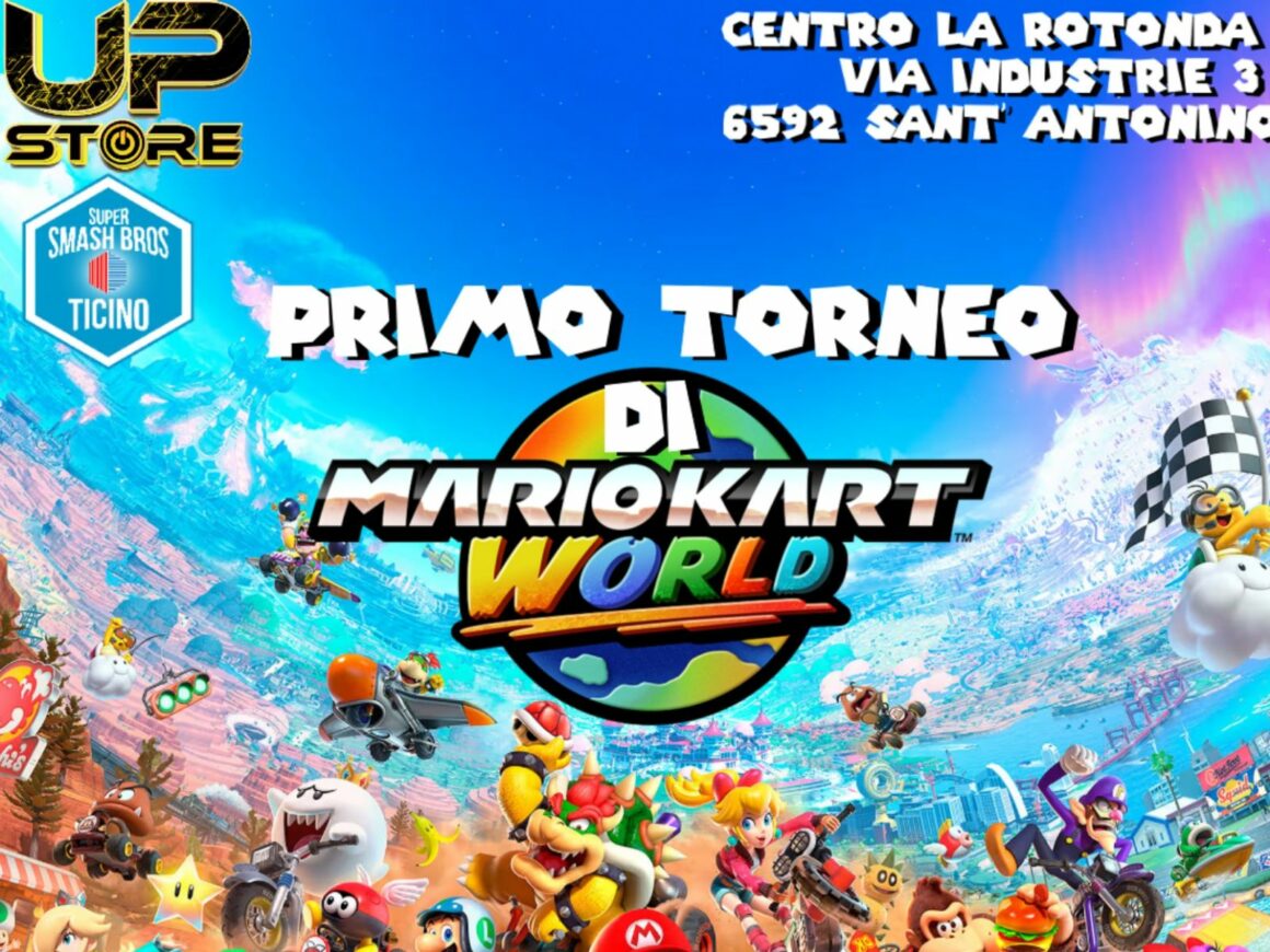 1° TORNEO MARIO KART WORLD – CHE LA SFIDA ABBIA INIZIO!