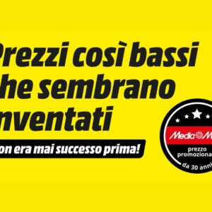 MEDIA MARKT: Un’occasione così non si era mai vista!
