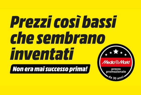 MEDIA MARKT: Un’occasione così non si era mai vista!