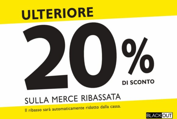BLACKOUT raddoppia i vantaggi!