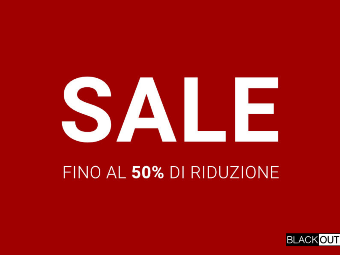 Winter sale da Blackout Winter sale da Blackout