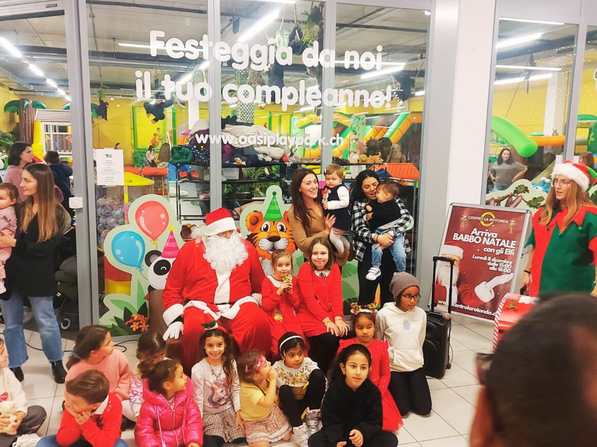 Una giornata di pura magia: Babbo Natale incanta il Centro La Rotonda