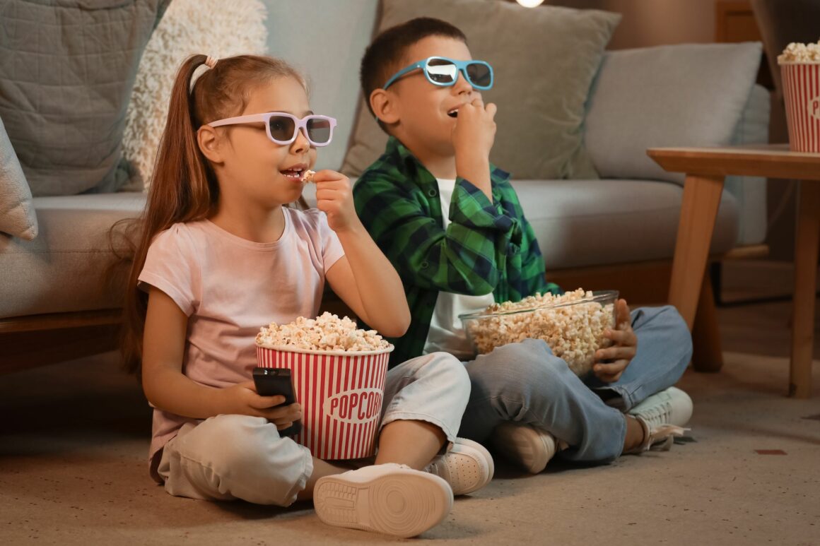 Pioggia di popcorn e sorrisi per i più piccoli!