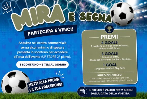 MIRA E SEGNA! Il grande concorso fino al 31 luglio! MIRA E SEGNA! Il grande concorso fino al 31 luglio!