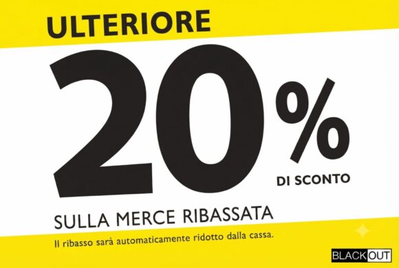 DOPPIA OCCASIONE DA BLACKOUT!