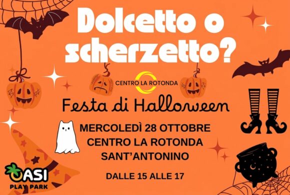 DOLCETTO O SCHERZETTO? HALLOWEEN ALLA ROTONDA!